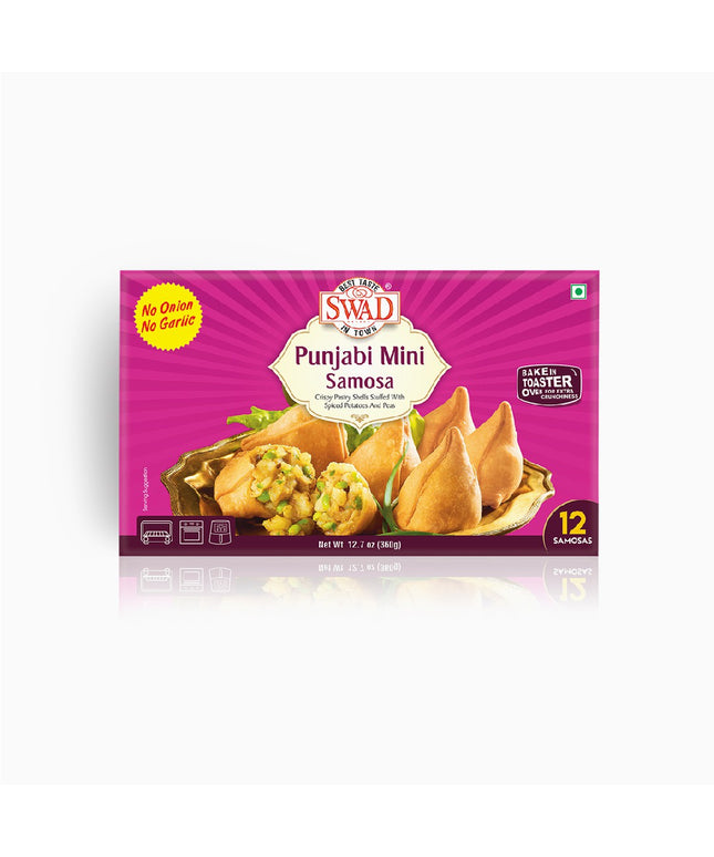 Swad Frozen Punjabi Mini Samosa 12pcs
