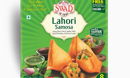Swad Frozen Lahori Samosa 8pcs