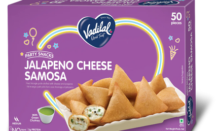 Vadilal Frozen Jalapeno Cheese Samosa 50pcs