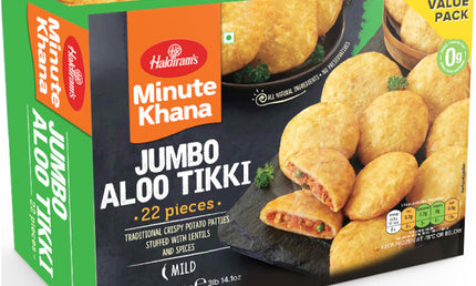 Haldiram's Frozen Jumbo Aloo Tikki 22pcs