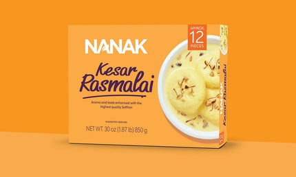 Nanak Kesar Rasmalai  30oz