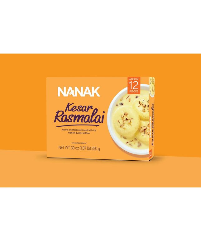 Nanak Kesar Rasmalai  30oz