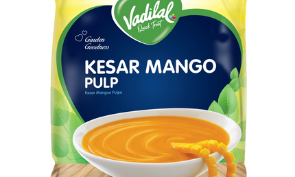 Vadilal Frozen Kesar Mango Pulp 11oz