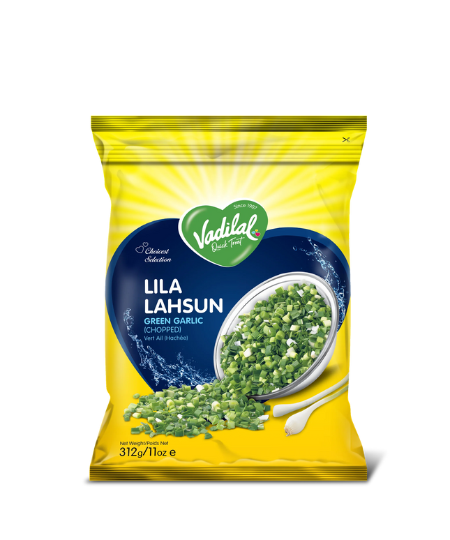 Vadilal Frozen Lila Lahsun (Green Garlic) 11oz
