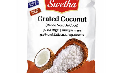Swetha Frozen Grated Coconut 7oz