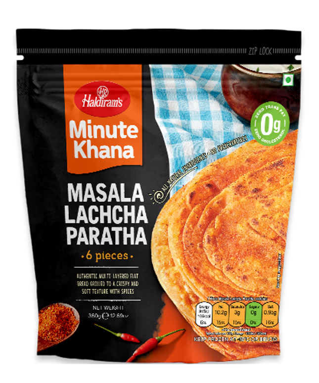 Haldiram's Masala Lachcha Paratha 6pcs