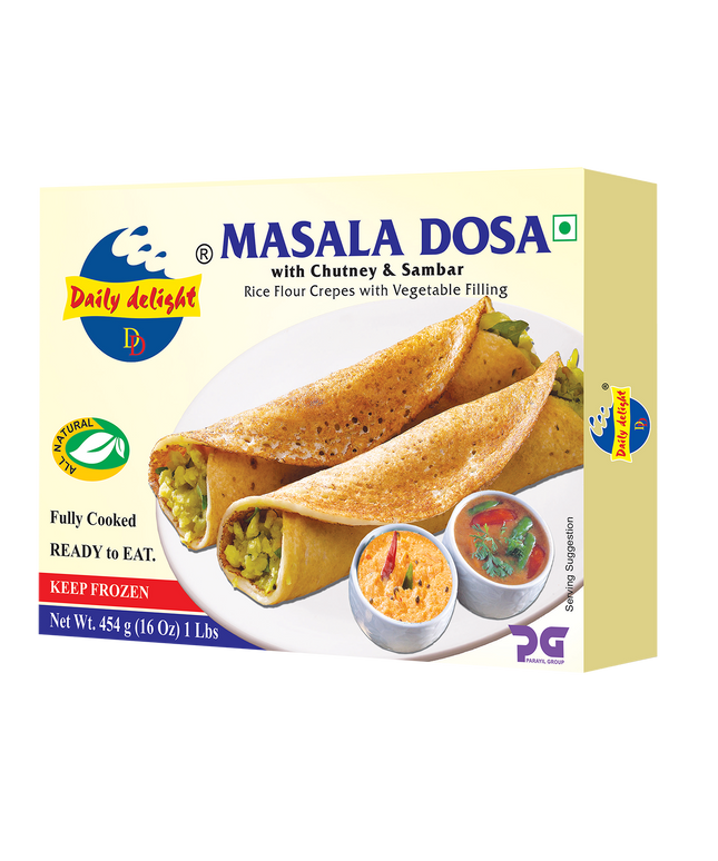 Daily Delight Frozen Masala Dosa 16oz
