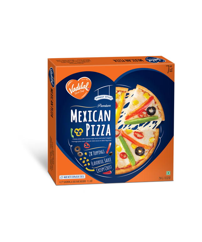 Vadilal Mexican Desi Pizza 8.82oz