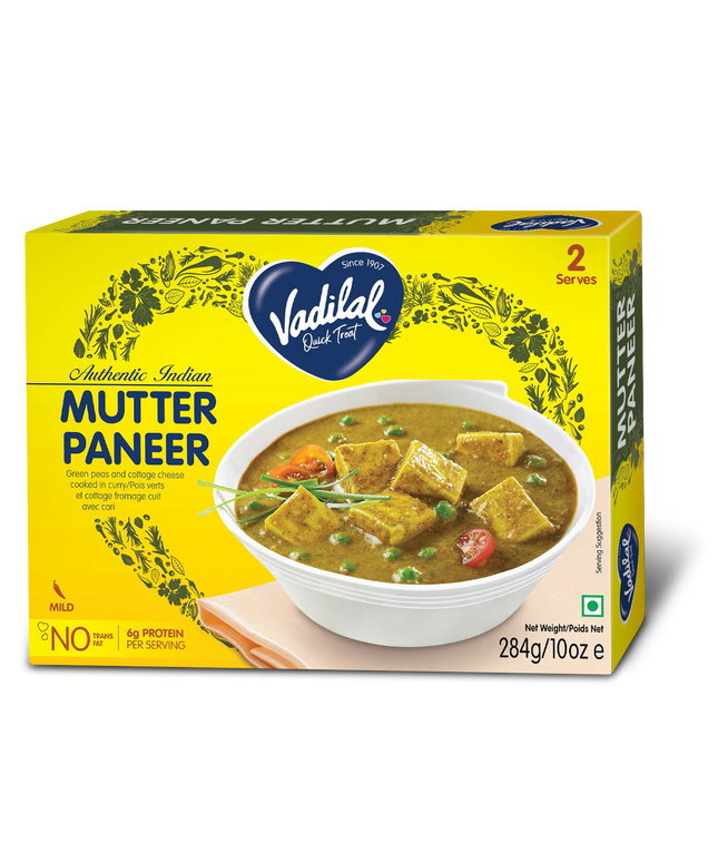 Vadilal Mutter Paneer 10oz