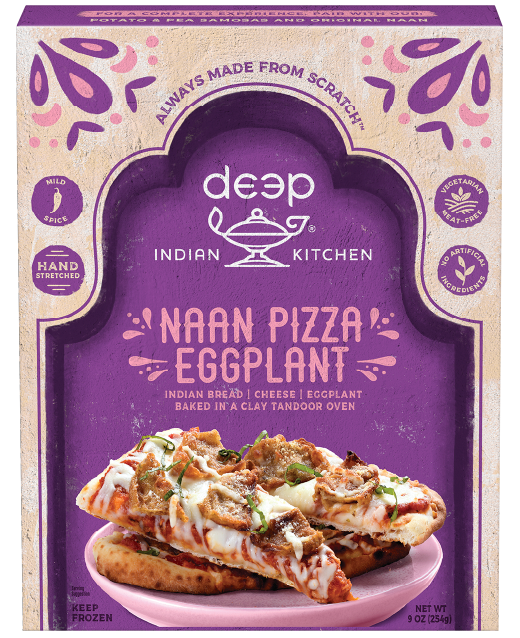 Deep Naan Pizza Eggplant 9oz