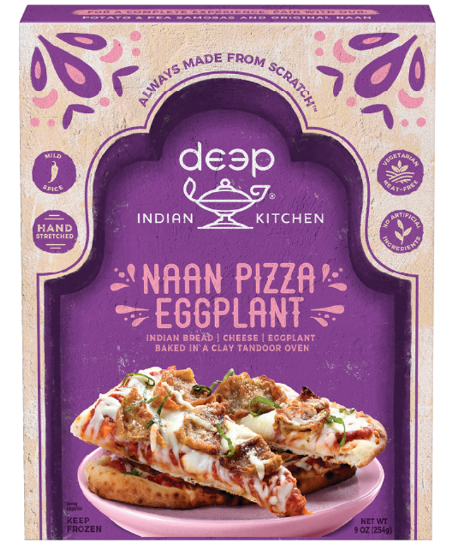 Deep Naan Pizza Eggplant 9oz