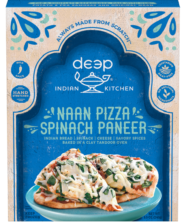 Deep Naan Pizza Spinach Paneer 8.5oz