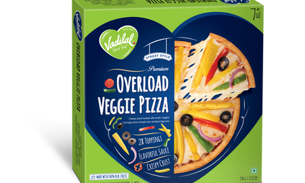 Vadilal Overload Veggie Pizza 8.82oz