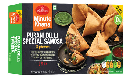 Haldiram's Frozen Purani Dilli Special Samosa 8pcs