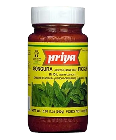 Gongura Pickle With Garlic