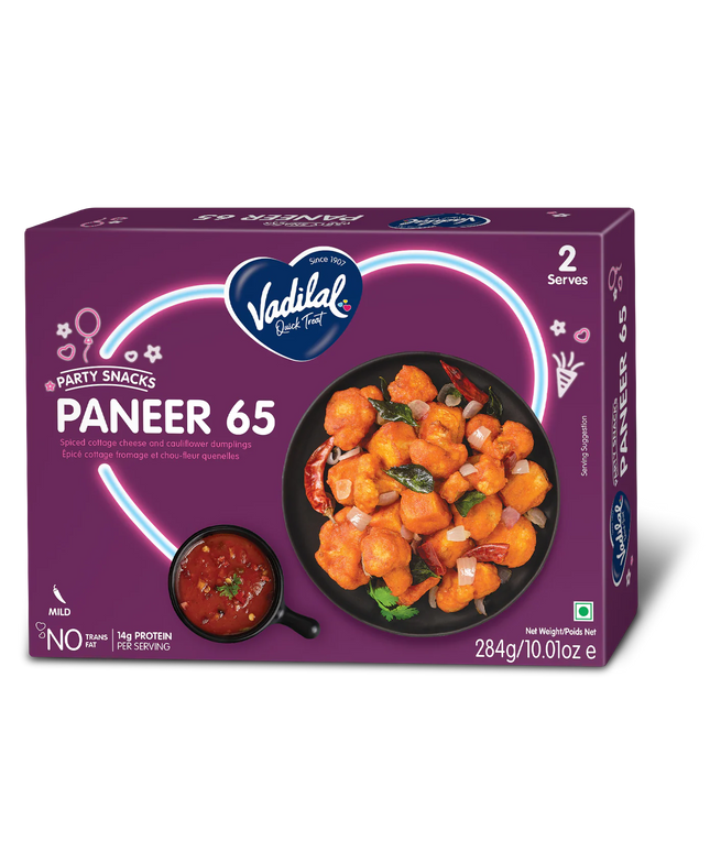 Vadilal Paneer 65 10oz