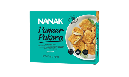 Nanak Frozen Paneer Pakora 15pcs