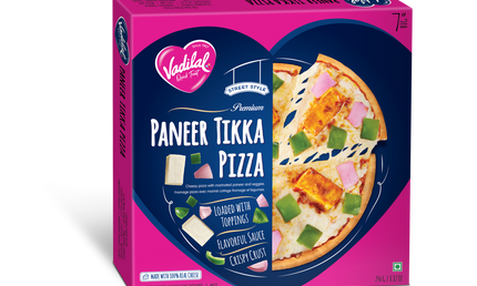 Vadilal Paneer Tikka Pizza 8.82oz