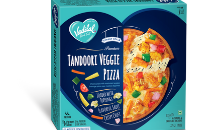 Vadilal Tandoori Veggie Pizza 7.93oz