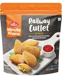 Haldiram's Frozen Railway Cutlet 12pcs