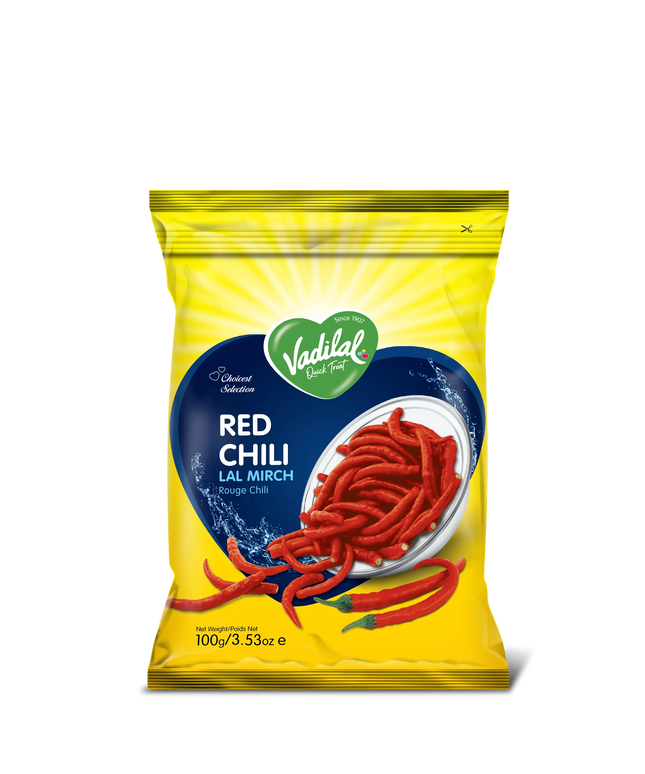 Vadilal Frozen Red Chili 3.5oz