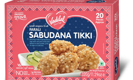Vadilal Frozen Sabudana Tikki 20pcs