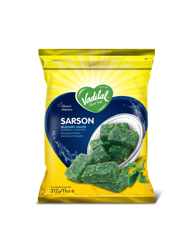 Vadilal Frozen Sarson (Mustard Leaves) 11oz