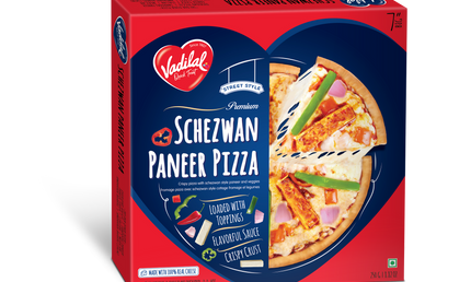 Vadilal Schezwan Paneer Pizza 8.82oz