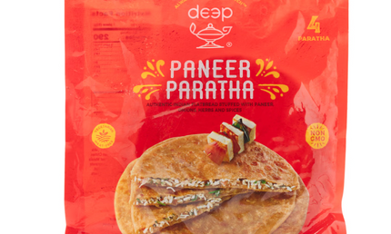 Deep Paneer Paratha 4pcs