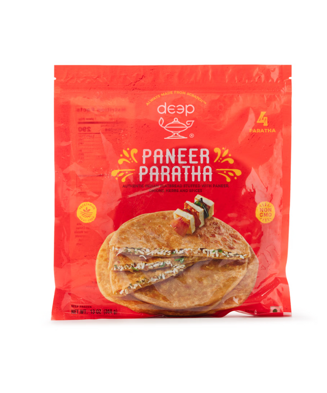 Deep Paneer Paratha 4pcs