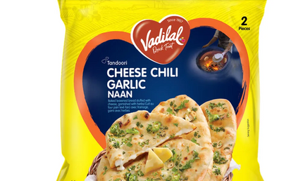 Vadilal Cheese Chili Garlic Naan 2pcs