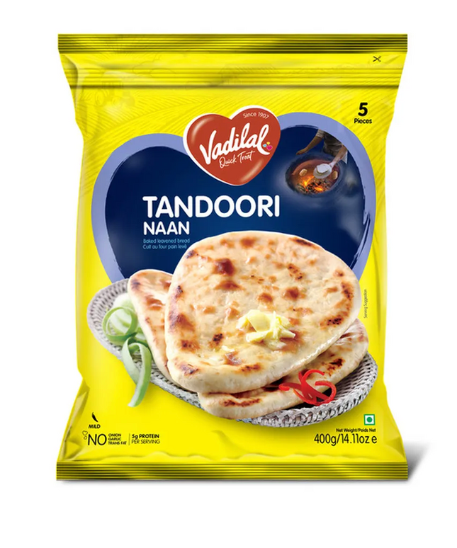 Vadilal Tandoori Naan 5pcs