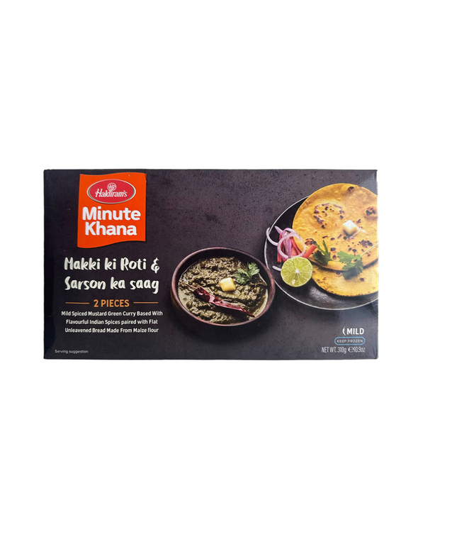 Haldiram's Roti & Sarson Ka Saag 9oz