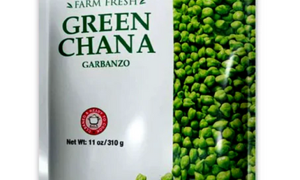 Ashoka Frozen Green Chana 11oz