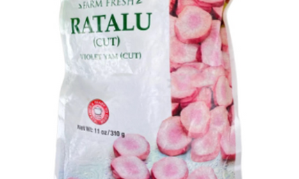 Ashoka Frozen  Ratalu Sliced (Violet Yam) 11oz