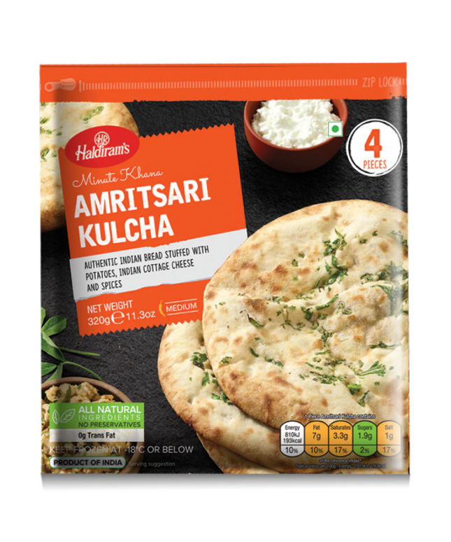 Haldiram's Amritsari Kulcha 4pcs