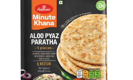 Haldiram's Aloo Pyaz Paratha 4pcs