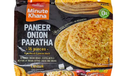 Haldiram's Paneer Onion Paratha 16pcs