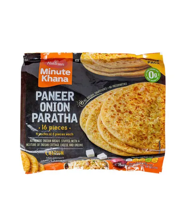 Haldiram's Paneer Onion Paratha 16pcs