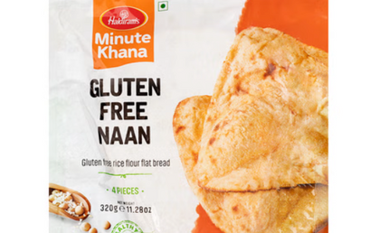 Haldiram's Gluten Free Naan 4pcs