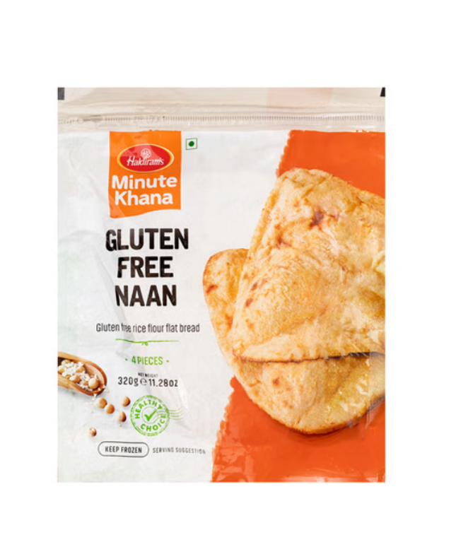Haldiram's Gluten Free Naan 4pcs