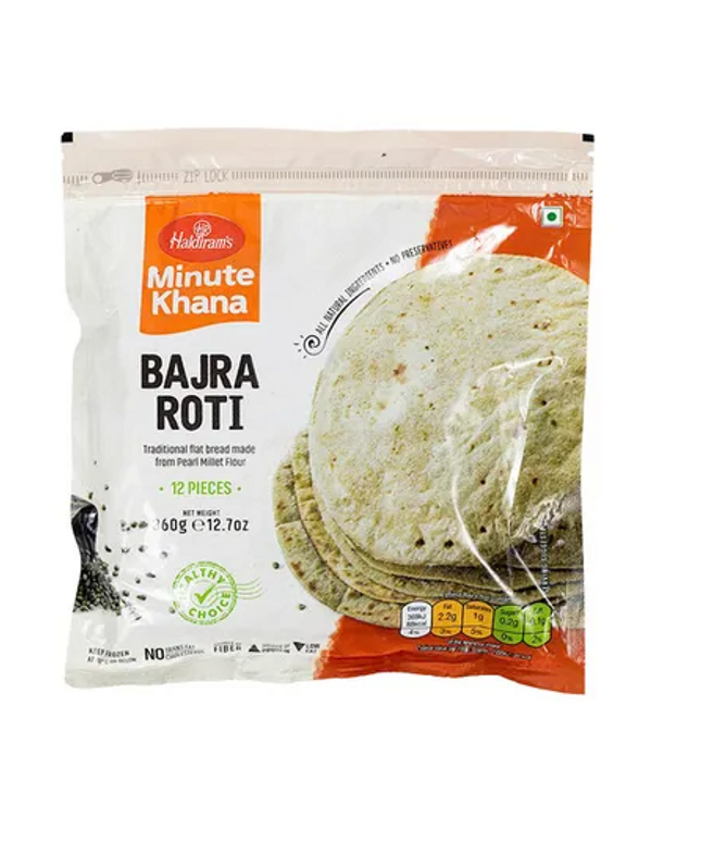 Haldiram's Bajra Roti 12pcs
