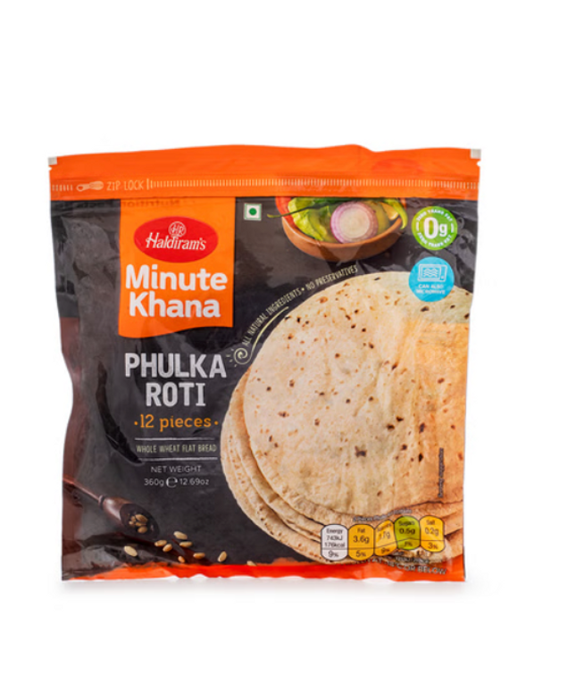 Haldiram's Phulka Roti 12pcs