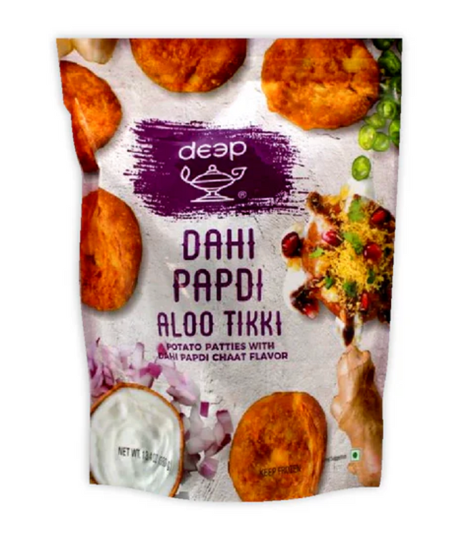 Deep Frozen Dahi Papdi Aloo Tikki 13oz