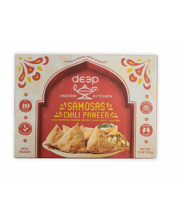 Deep Frozen Samosas Chili Paneer 12oz