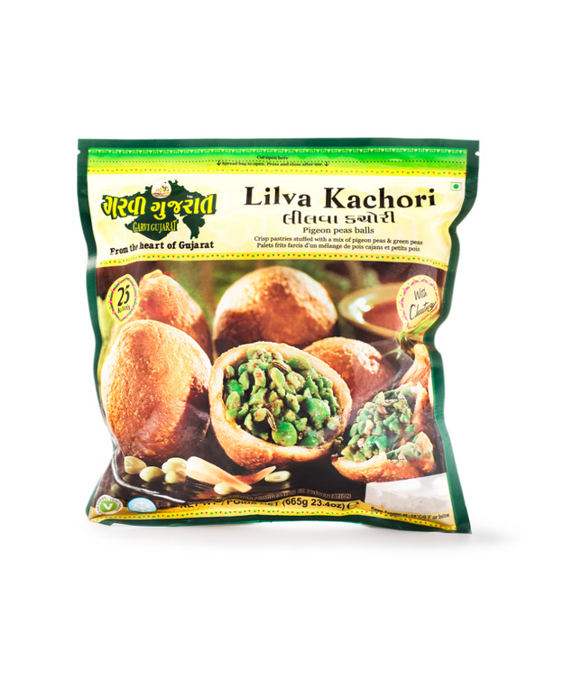 Garvi Gujarat Frozen Lilva Kachori  23.4oz