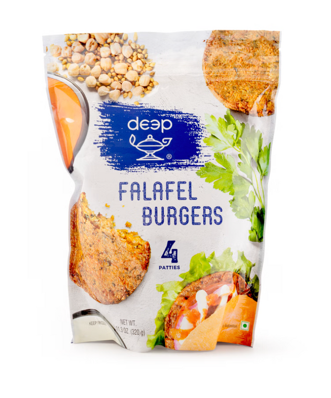 Deep Falafel Burgers 4pcs