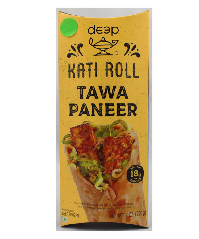 Deep Kati Roll Tawa Paneer 7oz