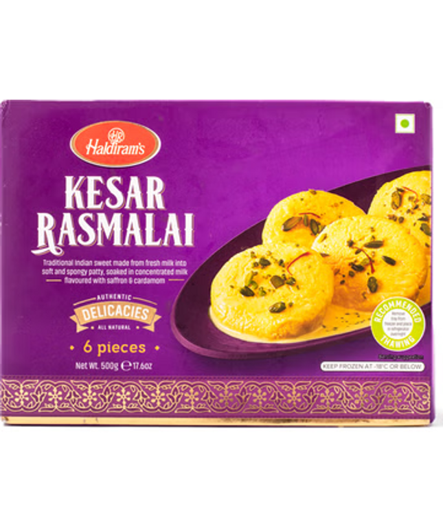 Haldiram's Kesar Rasmalai 17.6oz