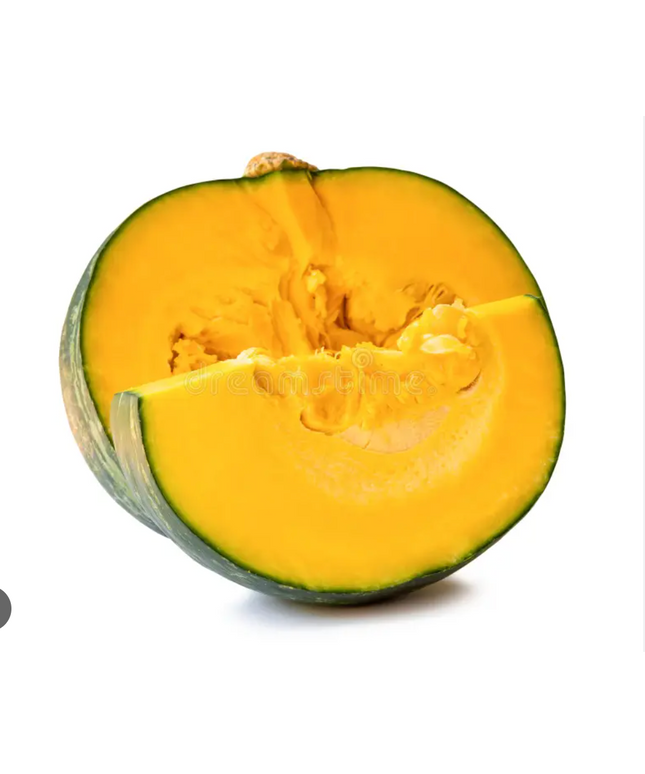 Yellow Pumpkin Cut Piece